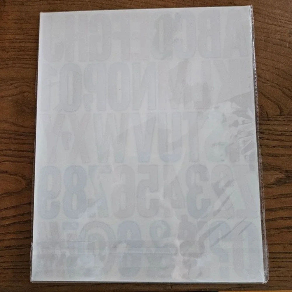 48 Sheets Letter Stickers – Large Mixed Colors, NWT for Posters, Mailboxes Craft